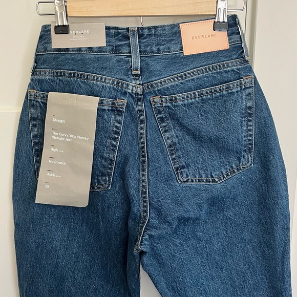 Everlane The curvy 90s Cheeky Straight Jean Ankle - Picture 7 of 12